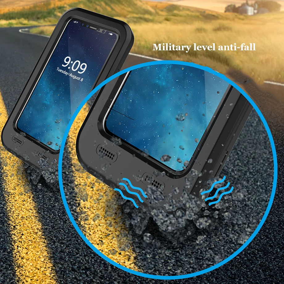 ARVIN водонепроницаемый мотоцикл велосипедный Руль держатель телефона для iPhone X 8 7 Велоспорт велосипед мобильный чехол для телефона сумка Поддержка gps крепление