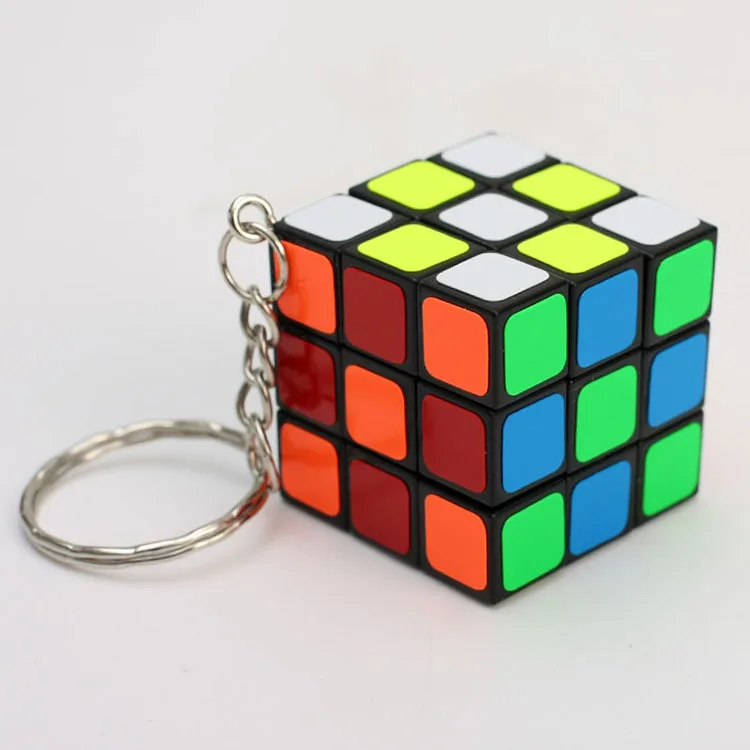 Magic Cubes брелок 3x3x3 3 см магические кубы подвеска твист головоломка игрушки для