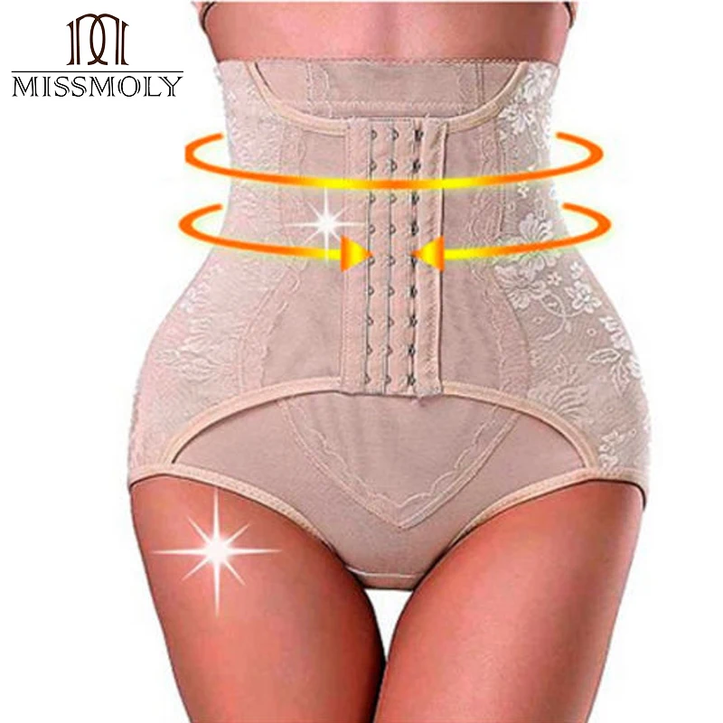Женские Утягивающие трусики Miss Moly Корректирующее белье для живота невидимое