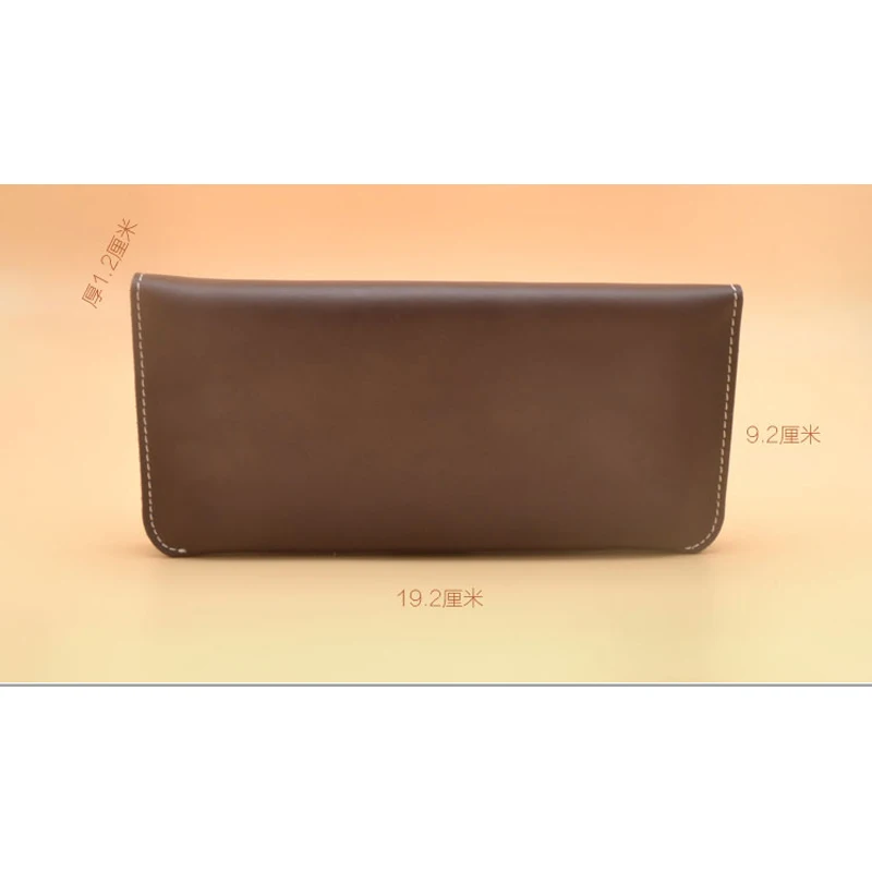 1 Набор трафарет ПВХ шаблон Кожа ремесло женщин Длинный кошелек шитье для DIY