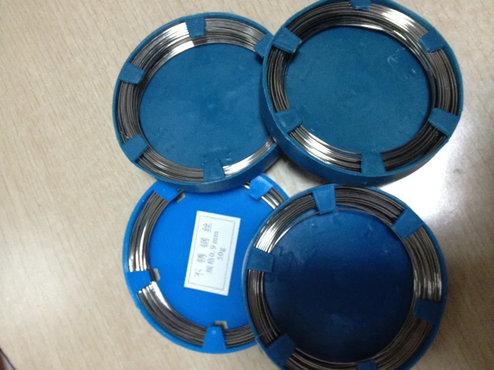 1 шт. проволока из нержавеющей стали для стоматологических лабораторий 50 г 0 5 мм-1 6