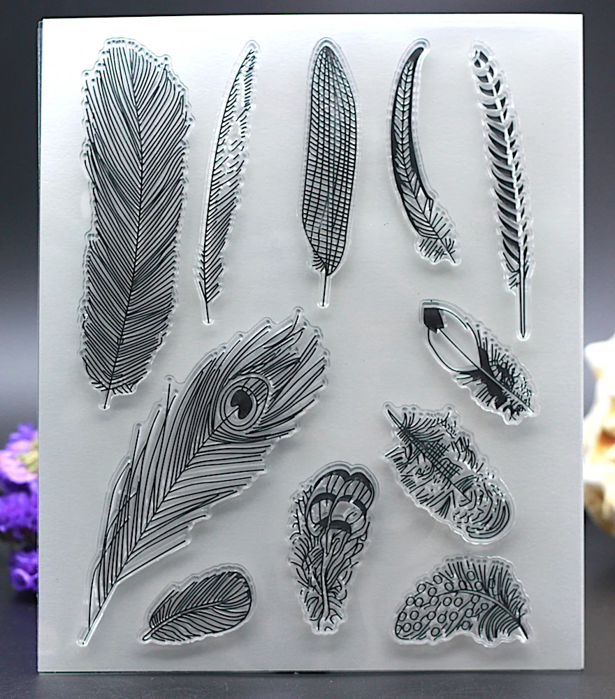 Alinacплот прозрачный штамп для DIY скрапбукинга карты Альбом Бумага Ремесло