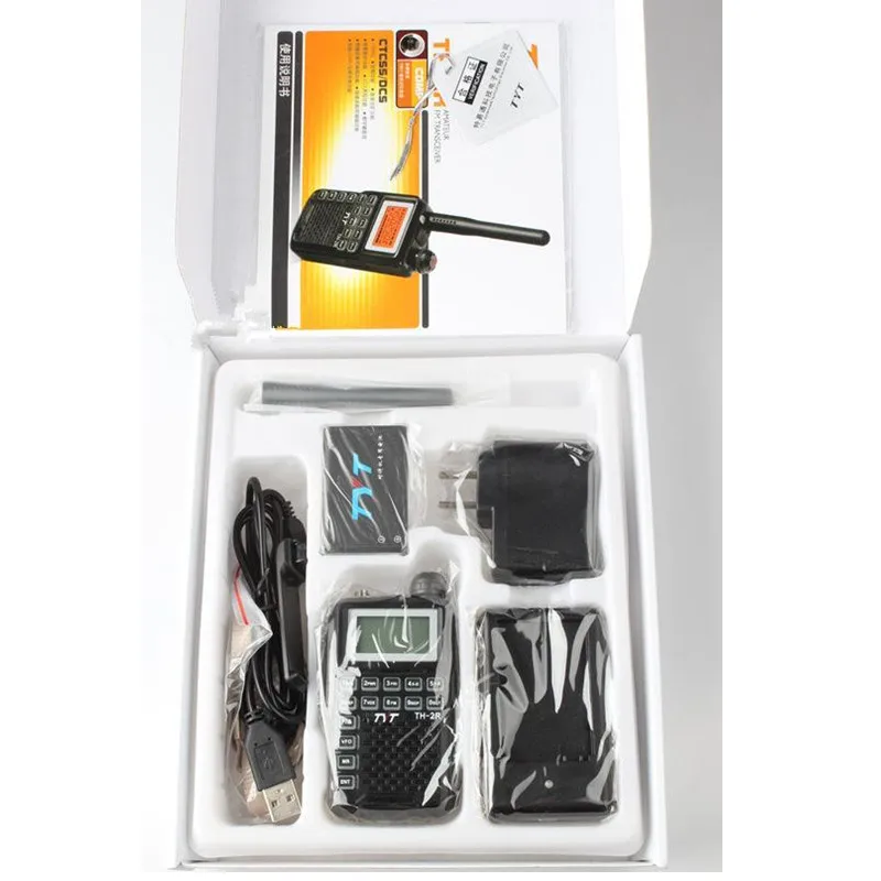 TYT TH-2R UHF 400-480 МГц Мини Компактный Ручной приемопередатчик двухсторонняя