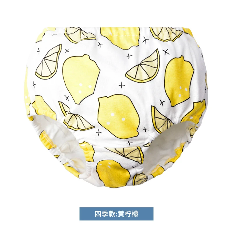 От 0 до 7 лет нижнее белье для маленьких девочек Трусики с рисунком хлеба