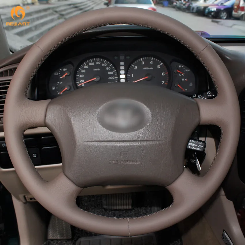 Для Toyota Land Cruiser Tacoma 4runner Sienna Sequoia Highlander Camry GX47 LS400 детали из натуральной кожи|car steering