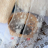 hot sale lace accessories floral eyelash lace width 7 5cm h7503