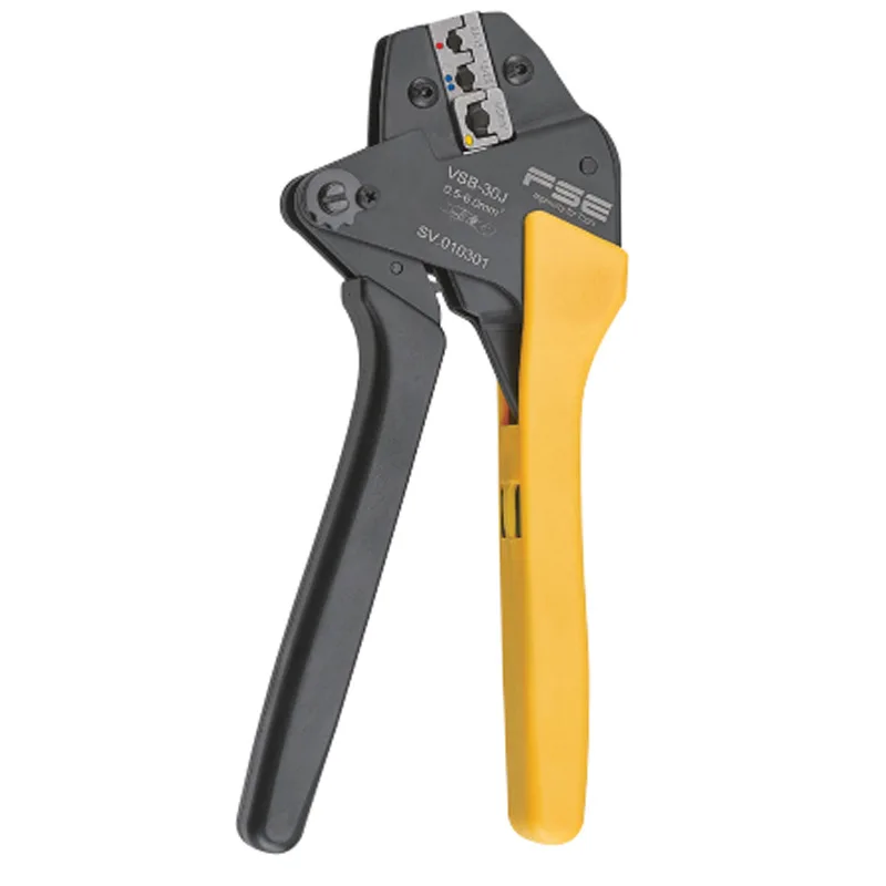 NEW Model 20-10AWG VSB-30J EUROP STYLE ratchet crimping tool pliers 0.5-6.0mm2 DIE SETS | Инструменты