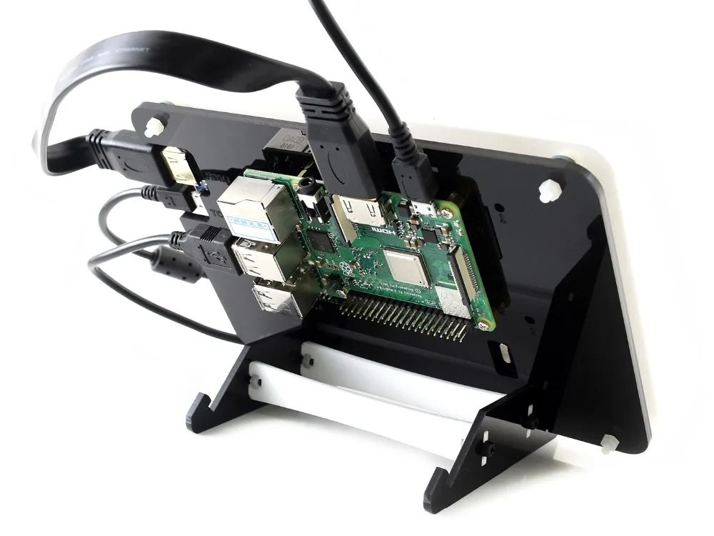 Waveshare аксессуары упаковка Тип F для Raspberry Pi включая 7 &quotHDMI LCD type C биколор чехол 16 Гб