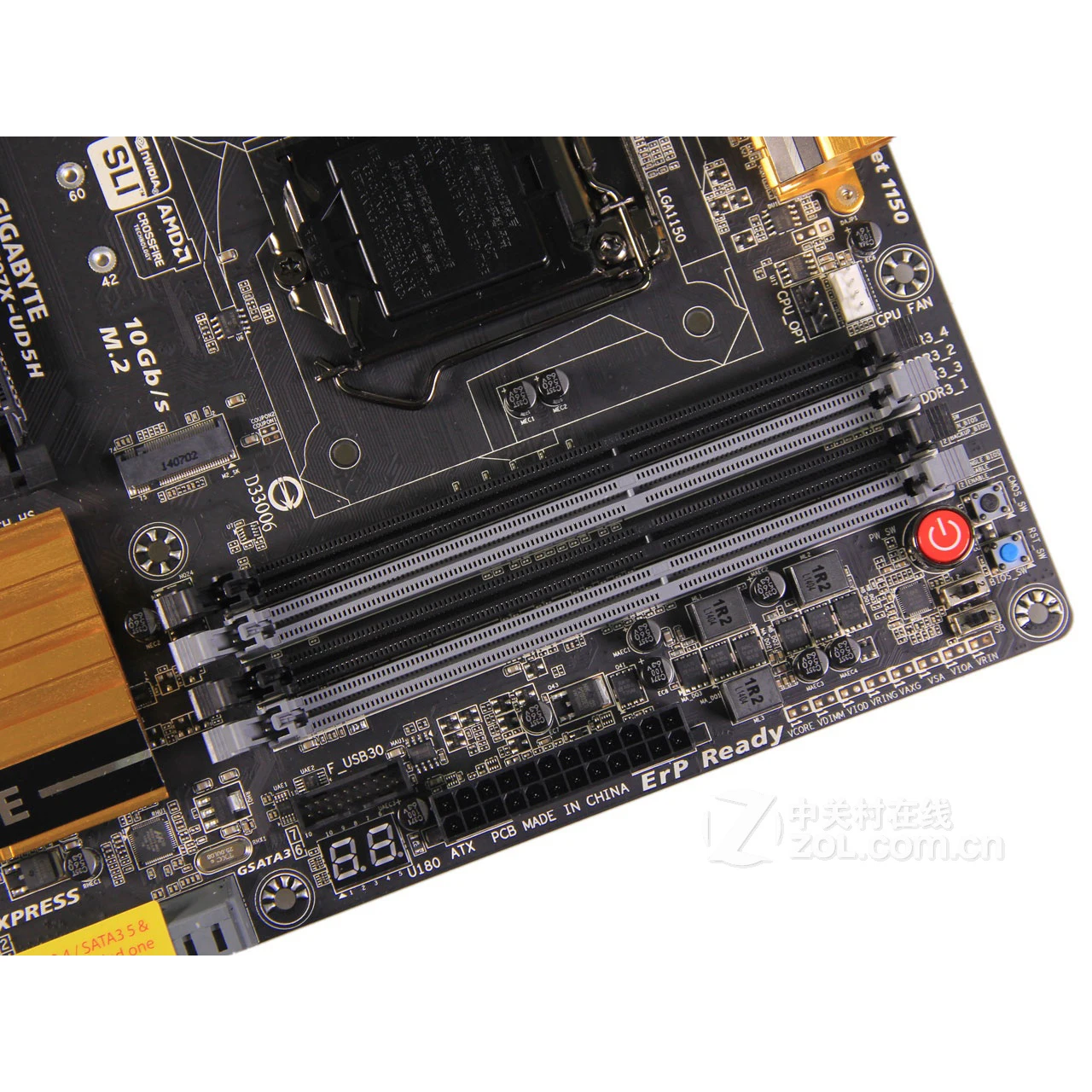 Gigabyte GA-Z97X-UD5H материнская плата LGA 1150 DDR3 USB3.0 32G Z97 Z97X-UD5H настольная системная плата с технологией Crossfire