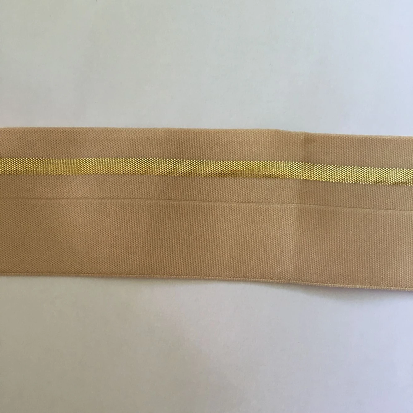 fold4cmBEGD Резинка 4 см ширина мягкий Блестящий золотистый Серебристый РЕЗИНКИ 40 мм шитье DIY сумка шляпа одежда платье аксессуары для одежды 1 м - Цвет: fold4cmBEGD