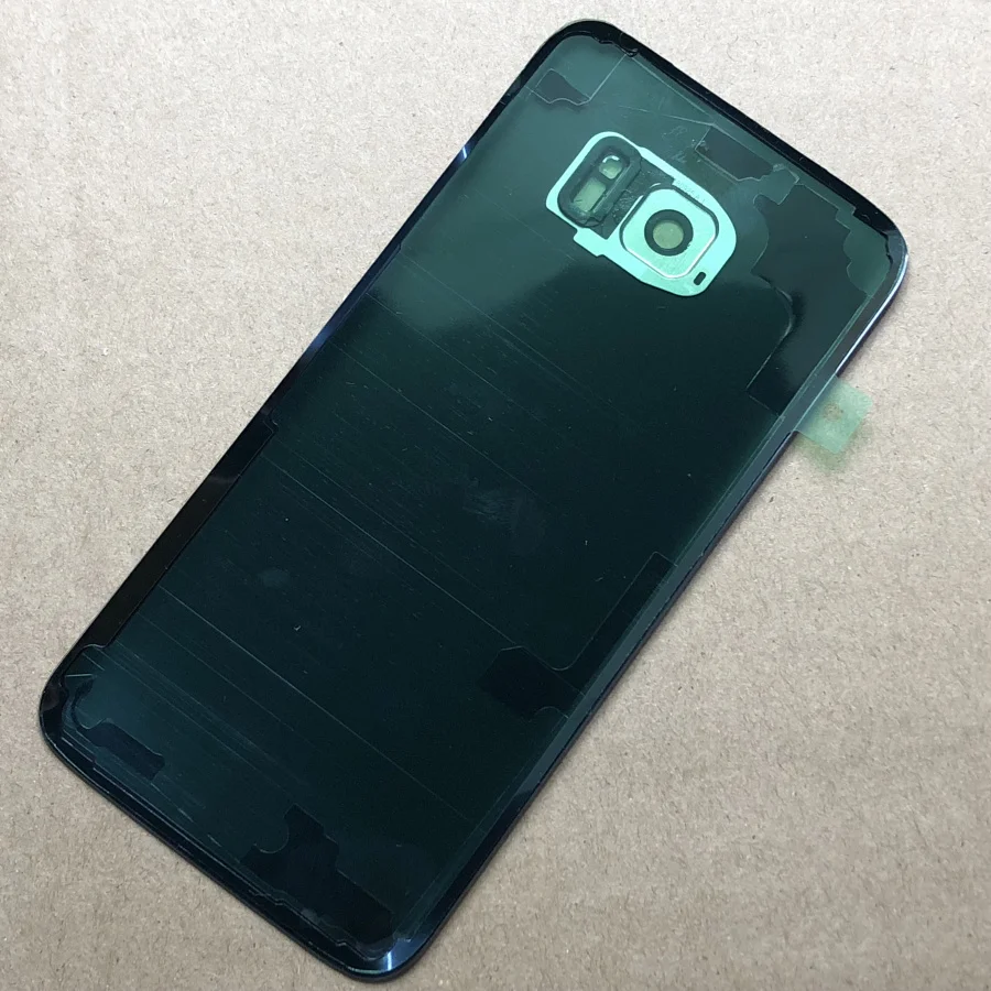 Для SAMSUNG Galaxy S7 G930F/S7 Edge G935F Задняя стеклянная крышка для батареи Чехол для задней двери для SAMSUNG S7 S7Edge Задняя стеклянная крышка