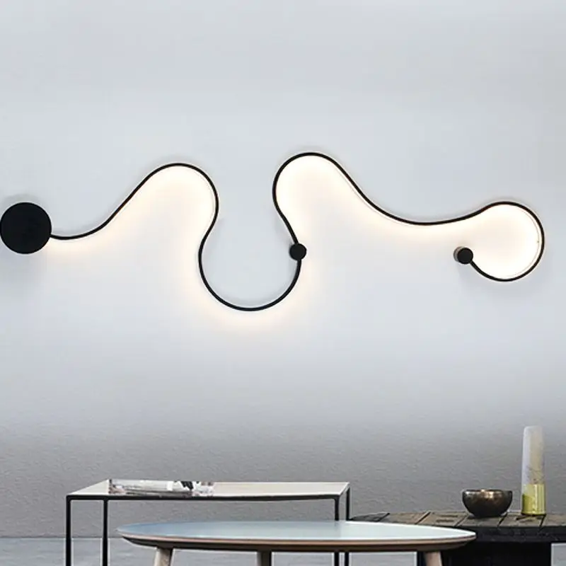 Алюминиевая настенная лампа для зеркала современное бра спальни ванной балкона