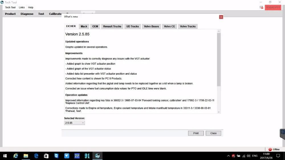 Для инструмента премиум-класса PTT 2.5.87 VCADS Pro [2017] Разработка + разработчик DEV2tool для