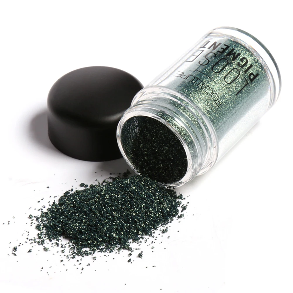Для женщин блестящие тени для век Макияж Loose Powder Красота Блеск Пигмент комплект|eye