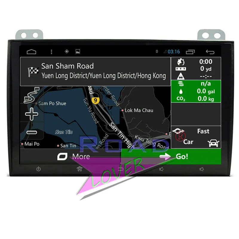 Автомобильный плеер с GPS навигацией Roadlover Android 7 1 для Toyota Prado 120 2004 2005 2006 2007 2008 2009