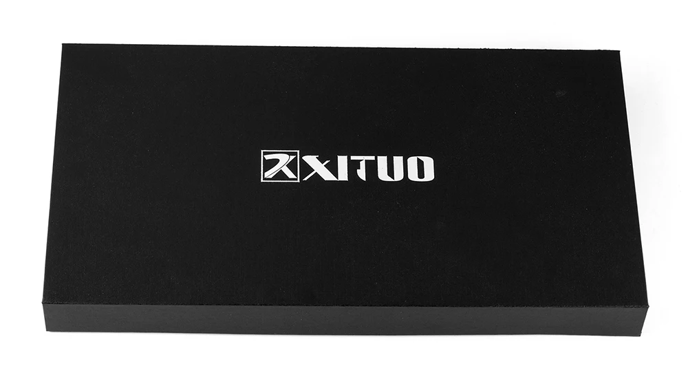 XITUO, высококачественный подарок, кухонный нож шеф-повара, 4 шт. в наборе, " 7" " 3,5" дюймов, нож для резки мяса и овощей, нож сантоку, горячая распродажа