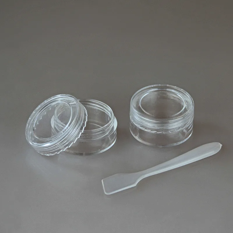 6pcs/set Mini Plastic Transparent Small Empty Bottle Outdoor Travel MakeUp Skin Care Lotion Case Container Bottle 1j25