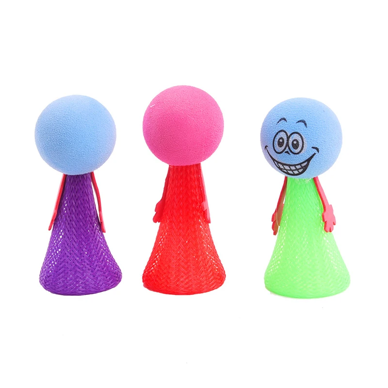 Цветной прыгающий мяч для забавные игрушечные мячи уличные игрушки дети девочки