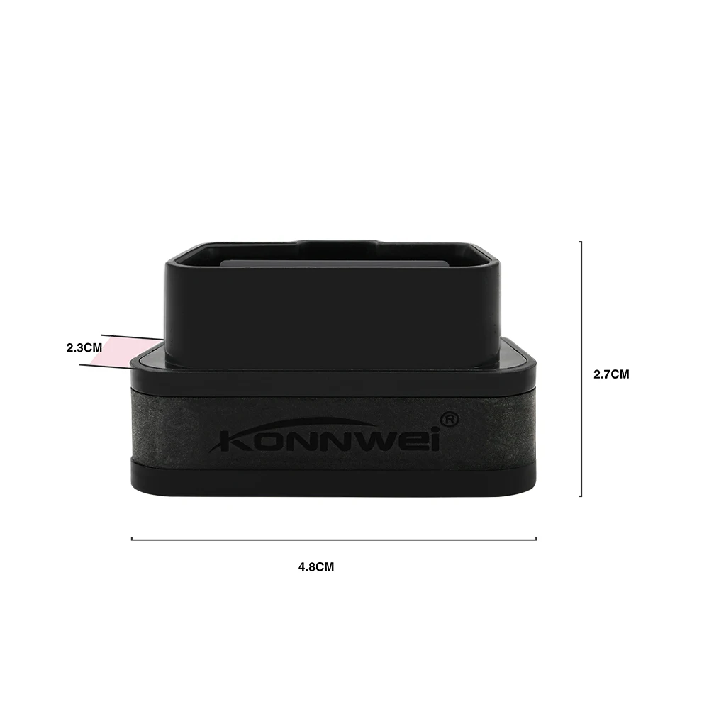 Konnwei KW901 ODB2 II диагностический сканер кода считыватель Android 5 цветов ELM327 Bluetooth