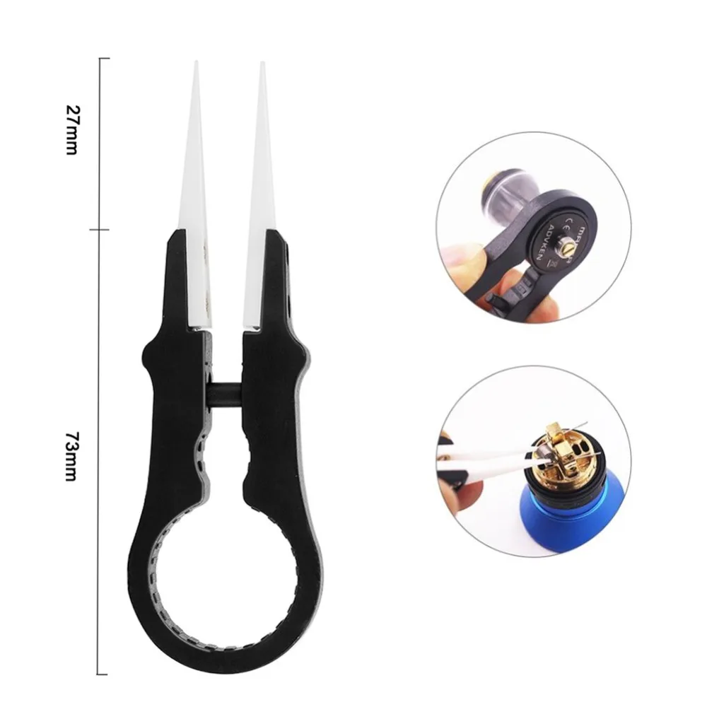 Керамический пинцет гаечный ключ катушка для сборки V3 ручной инструмент сделай