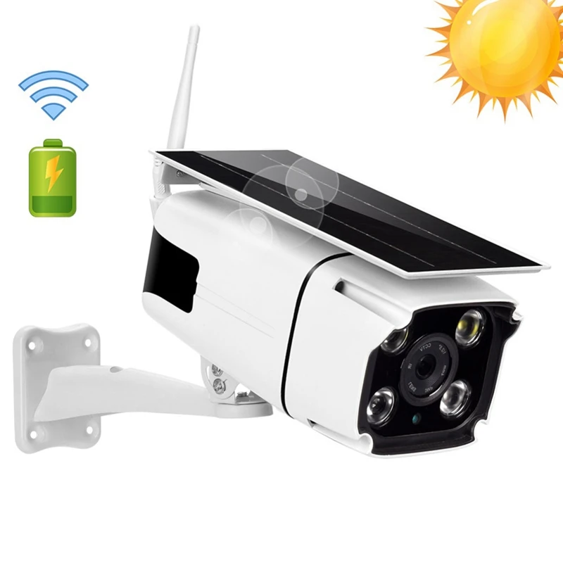 2Mp 1080P ip камера на солнечной батарейке наружная Водонепроницаемая беспроводная