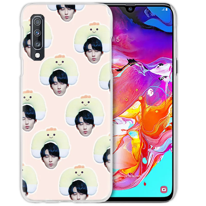 Монста х KPOP мальчик группа чехол для samsung Galaxy M40 A50 A80 A70 A60 A40 A30 A20e A10 J4 J6 плюс J8 S10e жесткий чехол из ПК для телефона