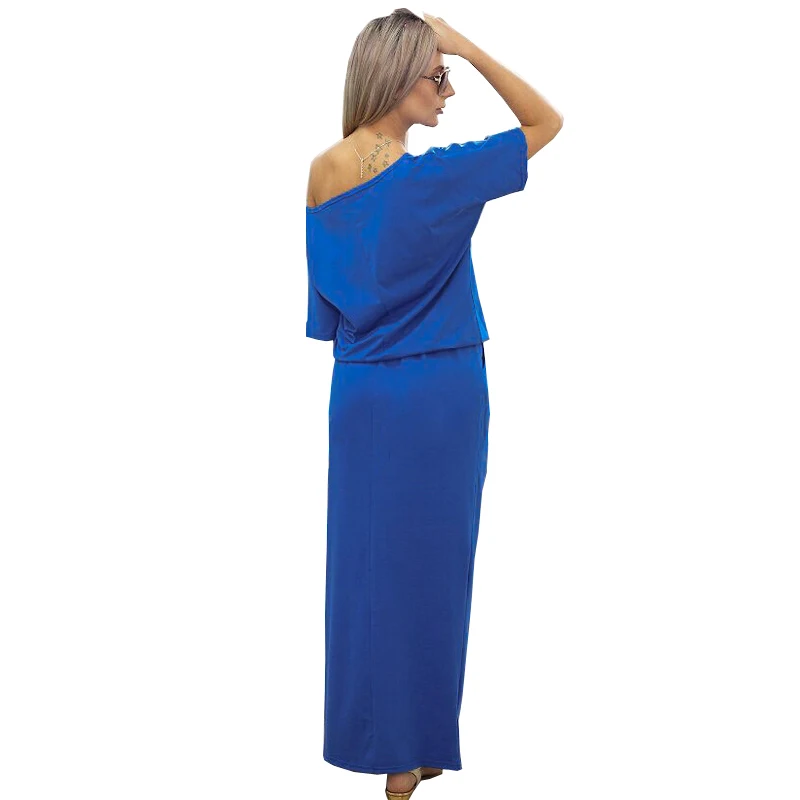 Женское вечернее платье на одно плечо черное винтажное длинное макси с разрезом