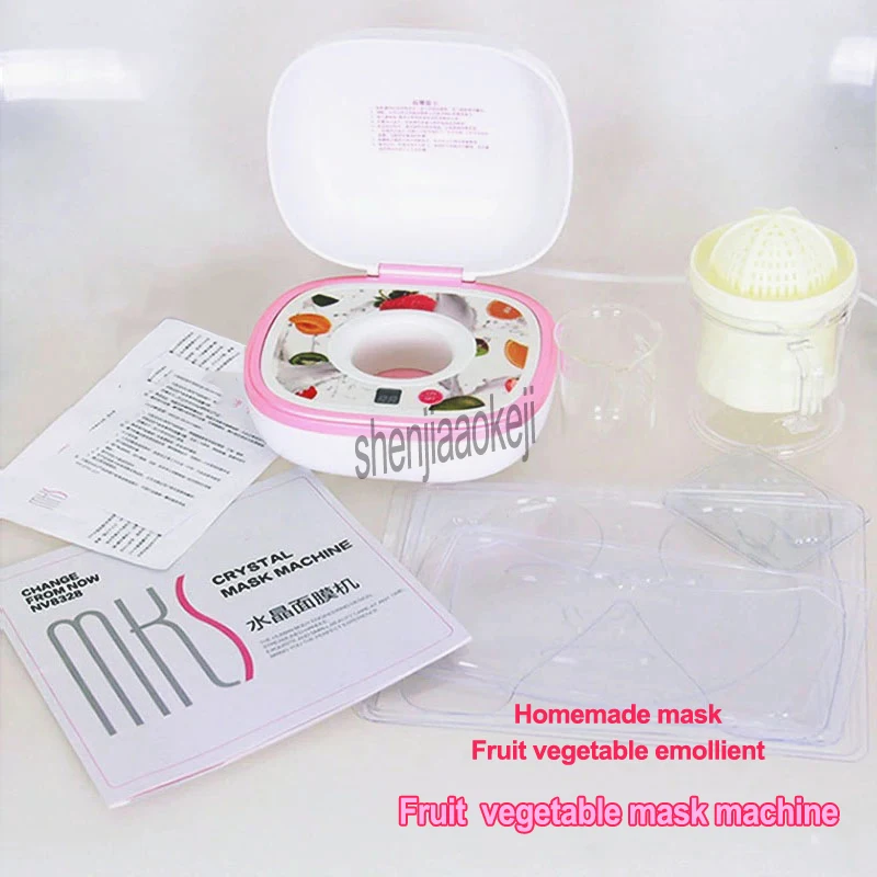 

Natural fruit vegetable mask instrument diy collagen crystal mask beauty salon fruit vegetable skin care special mask machine
