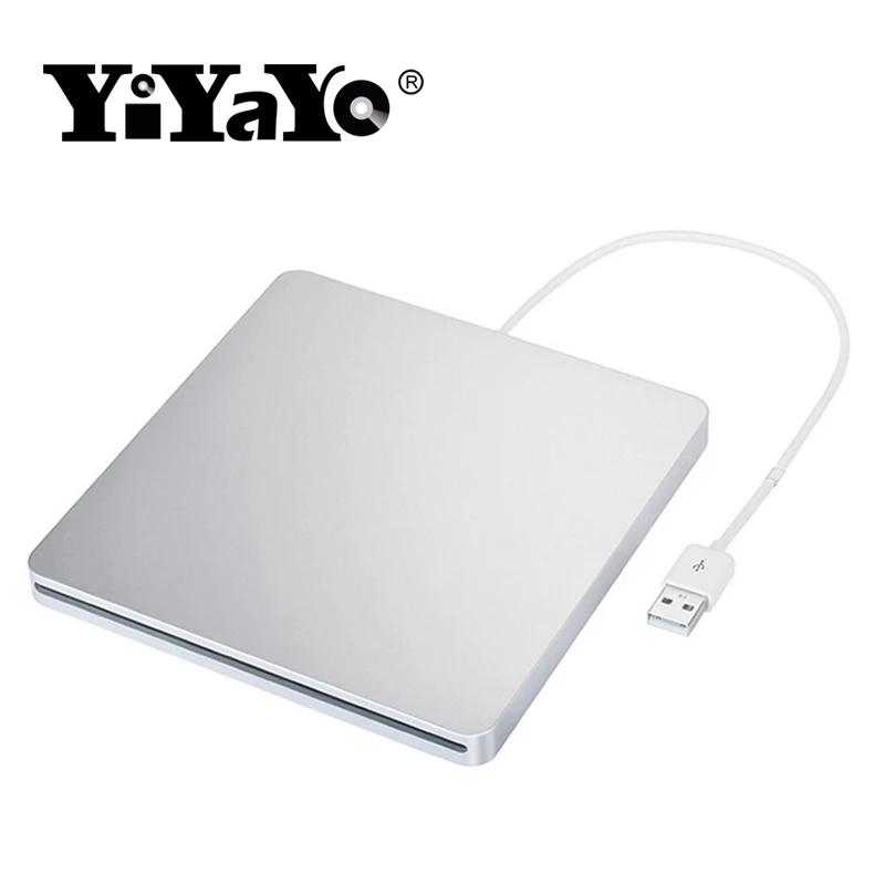 Внешний USB 2 0 CD/DVD рекордер YiYaYo|optical drive|dvd driveslot loading |