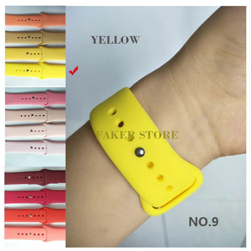 Силиконовый спортивный ремешок Correa для Apple Watch, 42 мм, 38 мм, 44 мм, Iwatch, серия 4, 3, 2, 1, резиновый браслет, ремешок для наручных часов