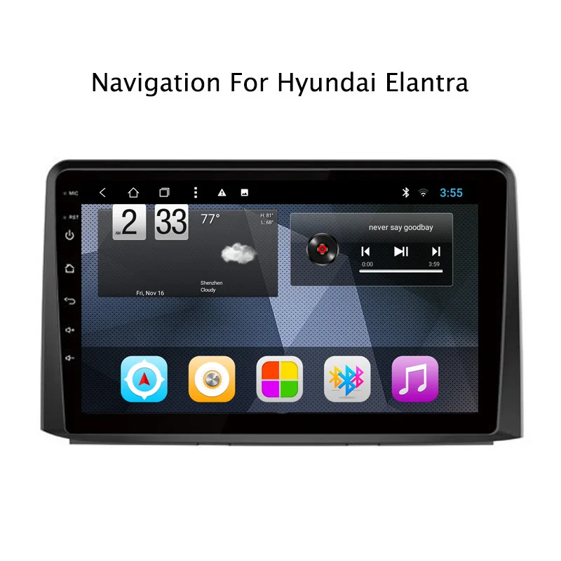 Navitopia четырехядерный Android 8 1 Автомобильная dvd навигационная система для hyundai Celesta