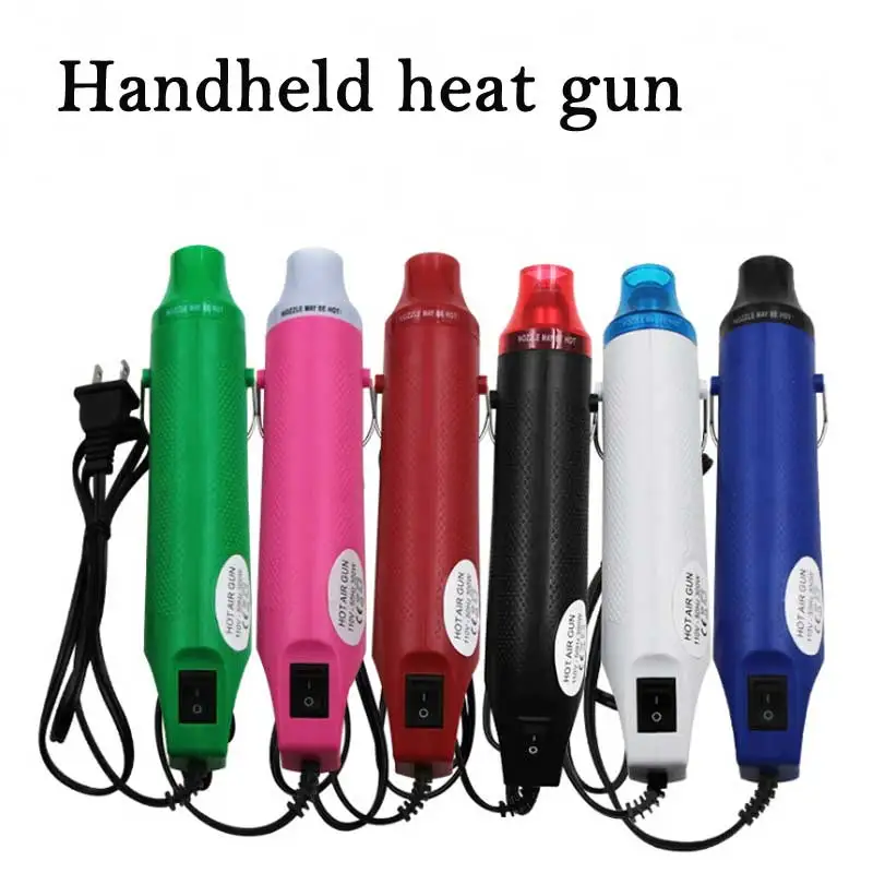 

Free shipping Home DIY Multi Purpose 110v 220v Heat Tool Soft ceramic heating hot air gun Embossing Sealed 300W