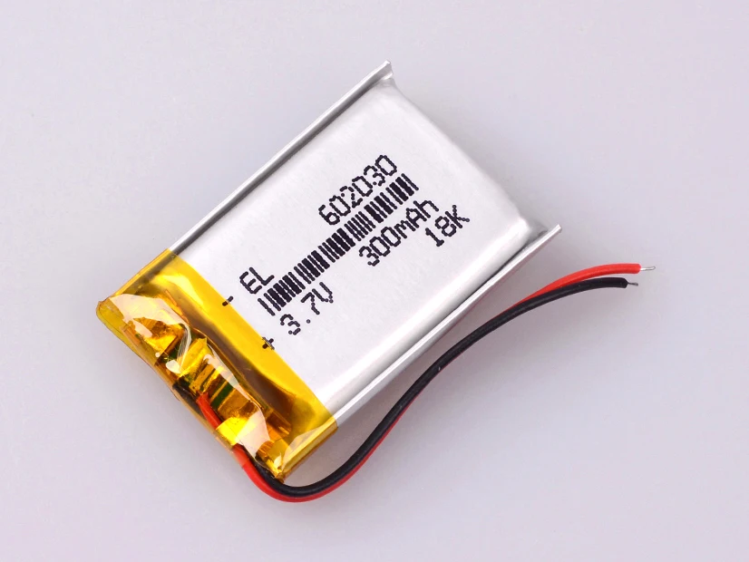 300mAh 602030 3,7 V литий-полимерный аккумулятор bloody r8 мышь dvr advocam-fd8 profi red