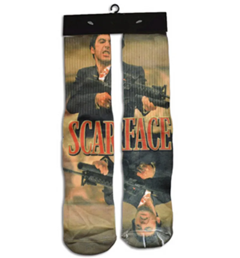 3d character biggle small/2pac/Bob Mary socks  funny women men Socks fashion High Socks long Sock calcetines hombre 2018