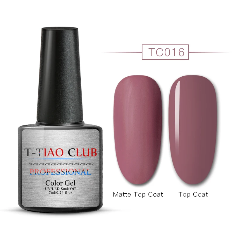 FS04970 T-TIAO CLUB матовый Гель-лак для ногтей 7 мл Лак для дизайна ногтей Гибридный впитывающий Гель-лак стойкий Гель-лак матовый верхний слой гель - Цвет: FS04970