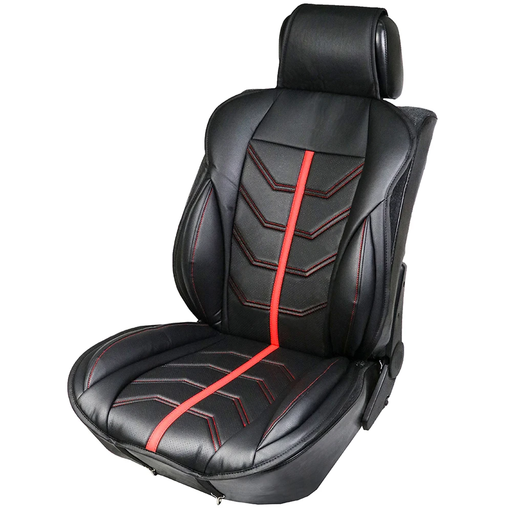 1 упаковка Универсальные Передние чехлы на сиденья автомобиля из искусственной