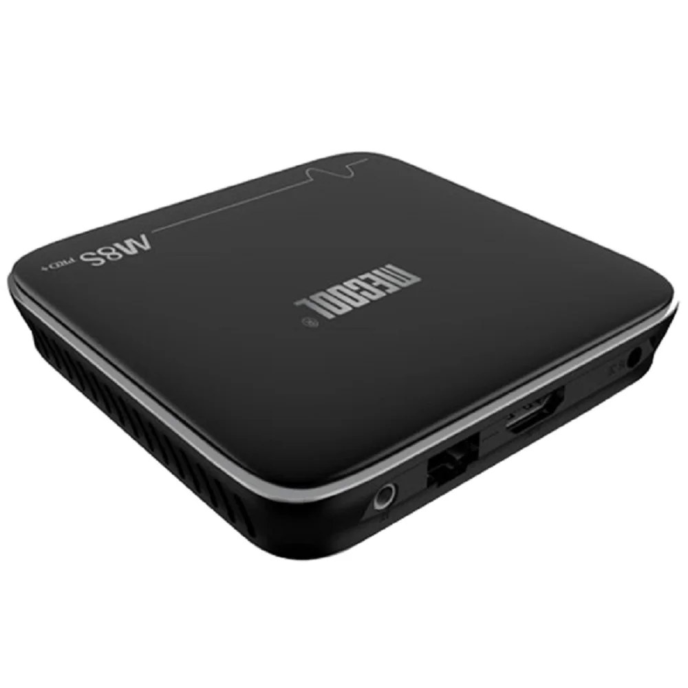 ТВ приставка MECOOL M8S PRO + Android TV OS 4K голосовое дистанционное управление Amlogic S905W 7 1 2 Гб