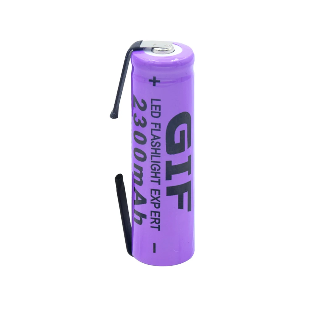 1/2/4 шт Высокое качество 3 7 V 14500 2300mAh литий ионные батареи длительный фонарь