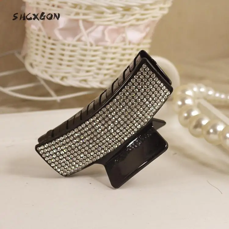 Декоративные заколки для волос с крабовыми клешнями, украшенные стразами, для женщин и девочек - аксессуары для волос.