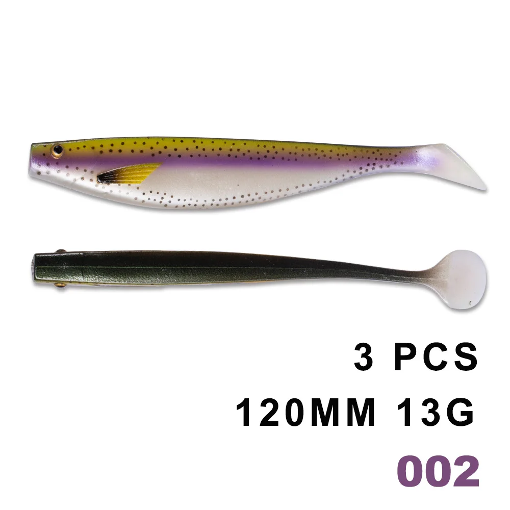 HUNTHOUSE fox similar pro shad teez большая Мягкая приманка 12 см 15 см 18 см pro shad Приманка berserk морской бас для ловли щуки zander - Цвет: 120mm 002-3