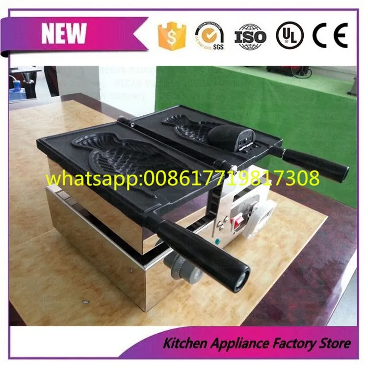 

2 pcs big mouth fish ice cream con maker machine