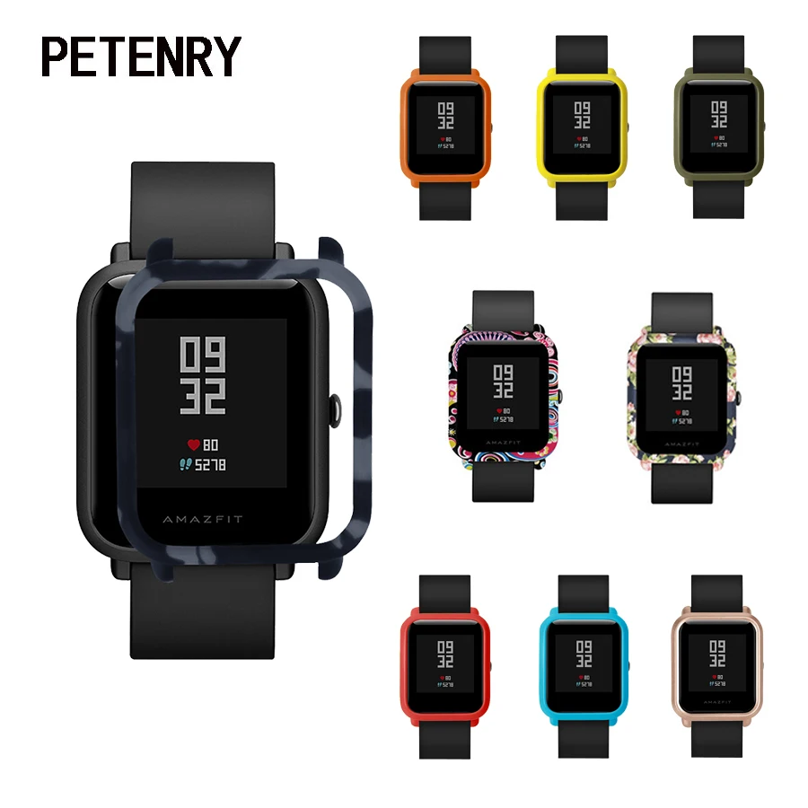 Аксессуары для смарт часов цветной чехол ПК Защитный Xiaomi Huami Amazfit Bip Youth Watch