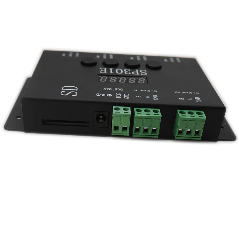 SP301E Syn сигнала программируемый светодиодный пиксельный контроллер для WS2811 WS2813