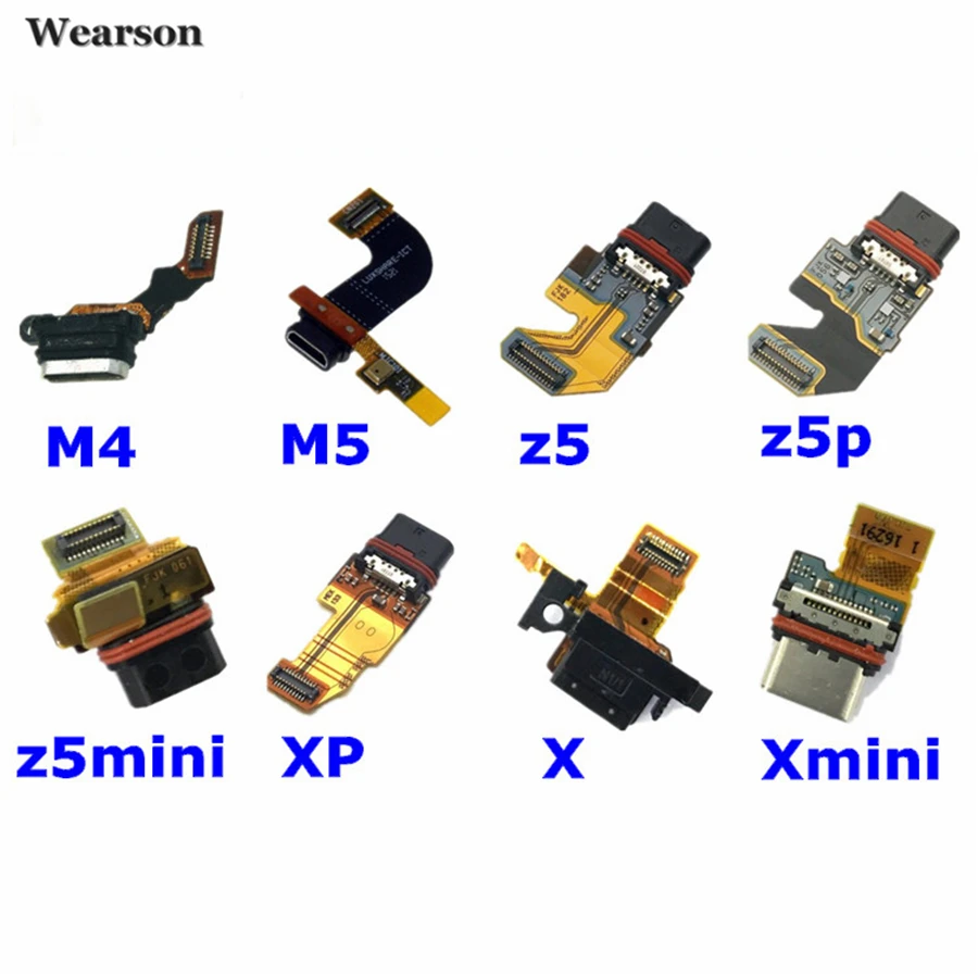 Для Sony Xperia M4 M5 Z5 Z5P z5mini XP xMini x XZ USB доска Зарядное устройство зарядки Порты и разъёмы
