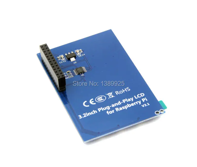 Бесплатная доставка 2 8 дюймовый сенсорный ЖК дисплей TFT для Raspberry Pi B + A pi 3|screen for