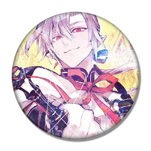 ZXFJXR 58 мм анимация Серафим конца розовый Yuichiro Hyakuya Hiiragi Yoichi Saotome shinya Kimizuki Owari Нет