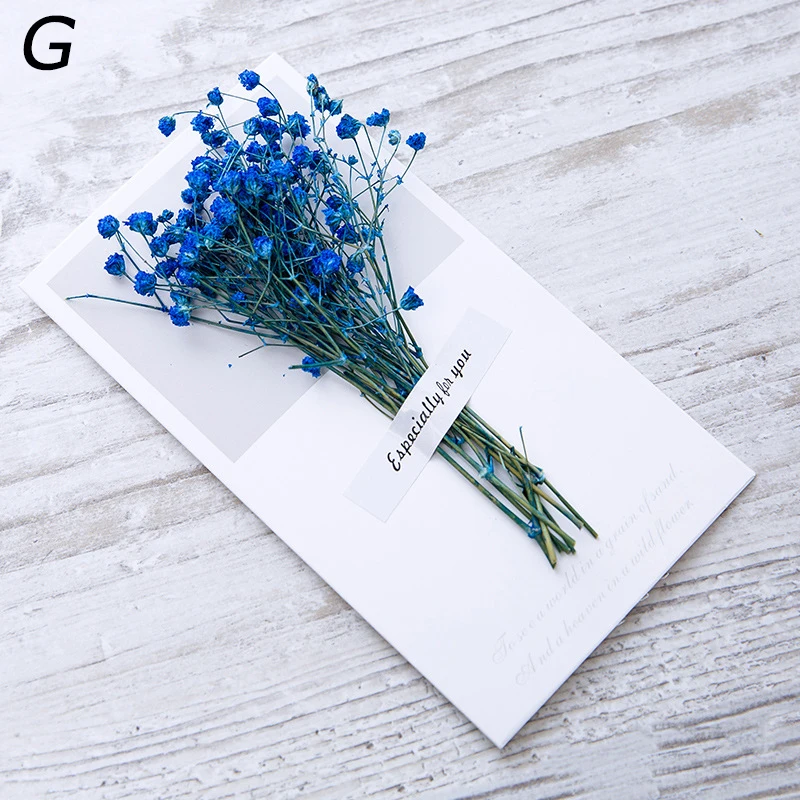 Gypsophila Цветочные поздравительные открытки на день рождения свадебные