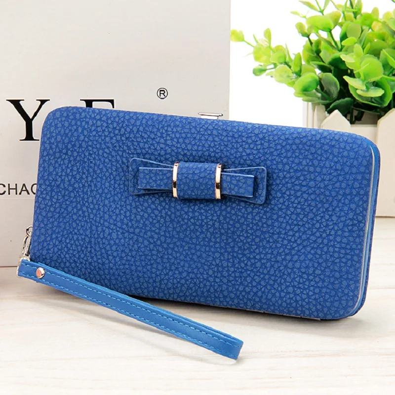 Новый Лук-кошелек кошелек для женщин известный бренд держатель карт карман