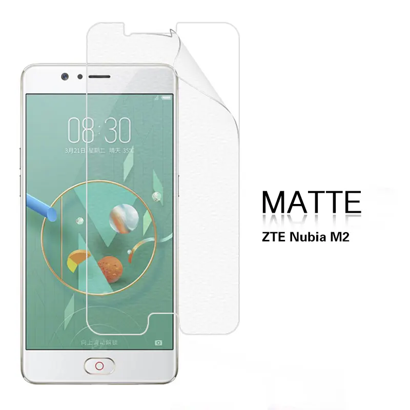HD прозрачный глянцевый фильм для ZTE Nubia M2 lite Play матовая пленка анти-отпечатков