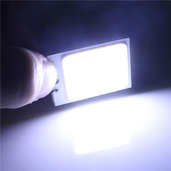 Big Promotion T10 24 SMD COB LED Panel Super White Car Auto Interior Reading Map Lamp Bulb Light Dome Festoon BA9S 3 Adapter 12V |